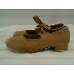 Dance New Tap Shoes Tyette Tan Girl's Size 13